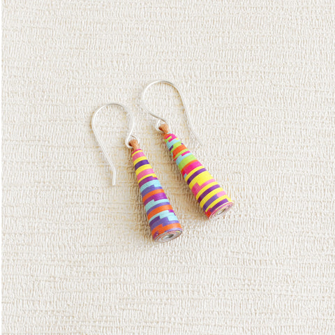Candy Striped earrings