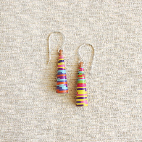 Candy Striped earrings