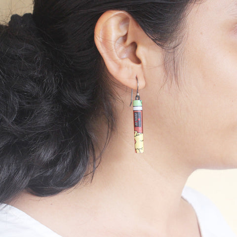 Retro Comic earrings