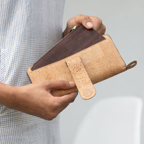 Cork Leather Women's Wallet