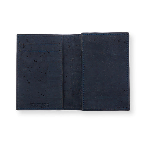 Cork Leather business card holder
