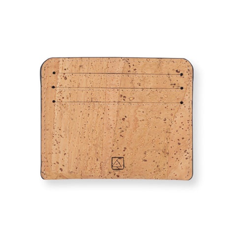 Cork Leather Slim Card Case