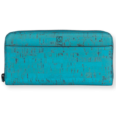 Cork Leather Women's Wristlet